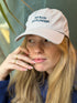 כובע מצחיה רקמה  no rain no flowers